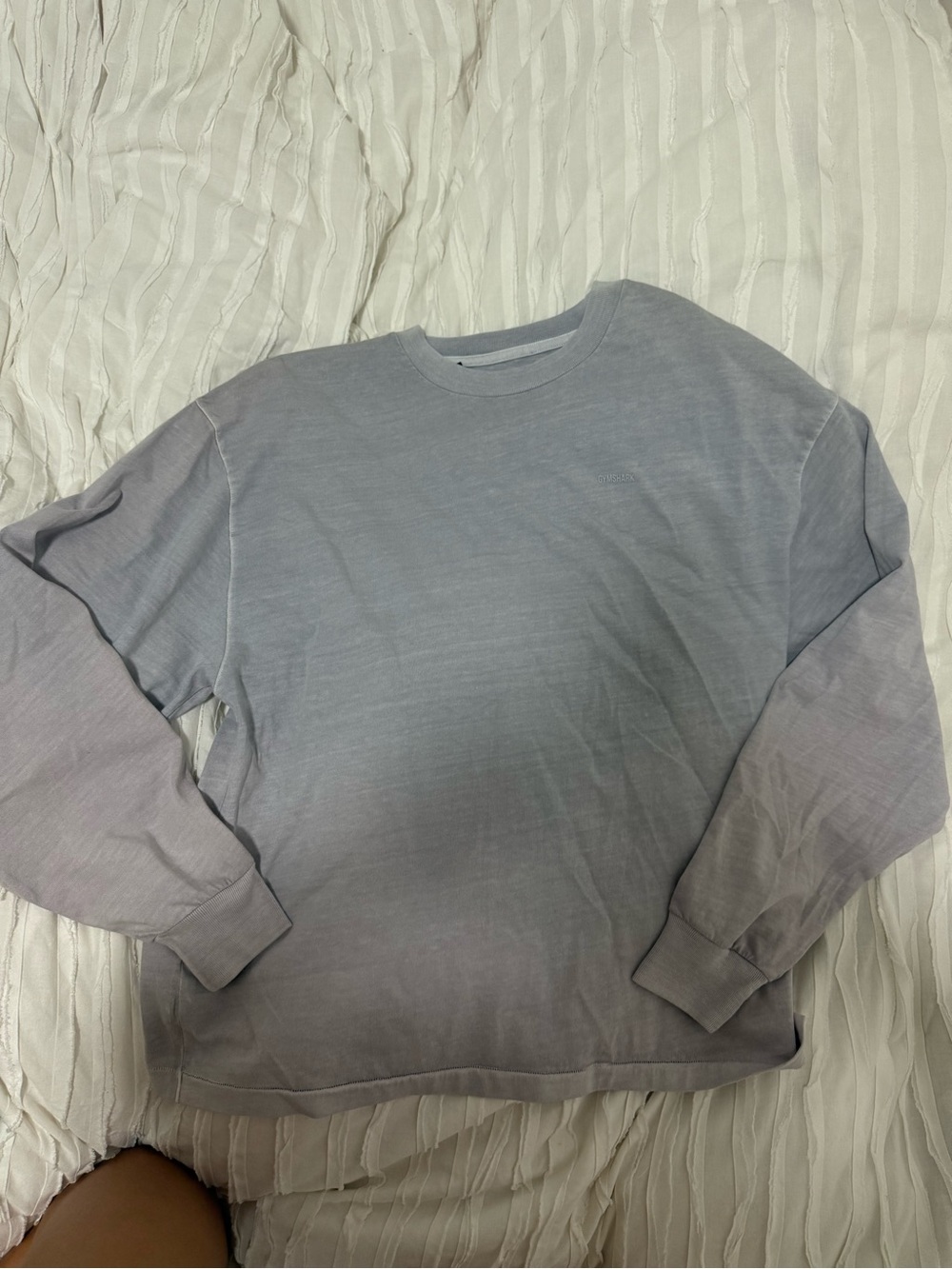 Oversized GS ombré long sleeve